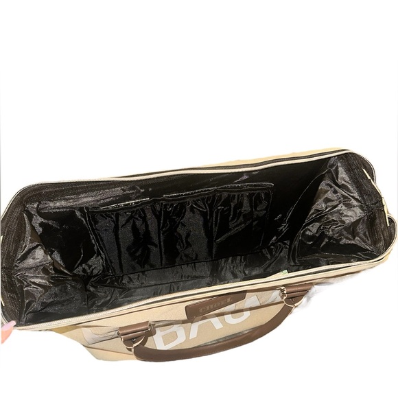 Mommy Bag in Tan Canvas with two organizer bags. Brand new! - Picture 5 of 12